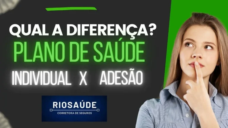 Qual a diferença entre um plano de saúde individual e adesão?