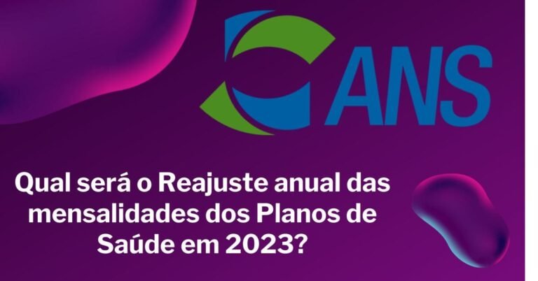 Qual será o Reajuste anual das mensalidades dos Planos de Saúde em 2023?