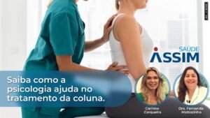 Saiba como a psicologia ajuda no tratamento da coluna