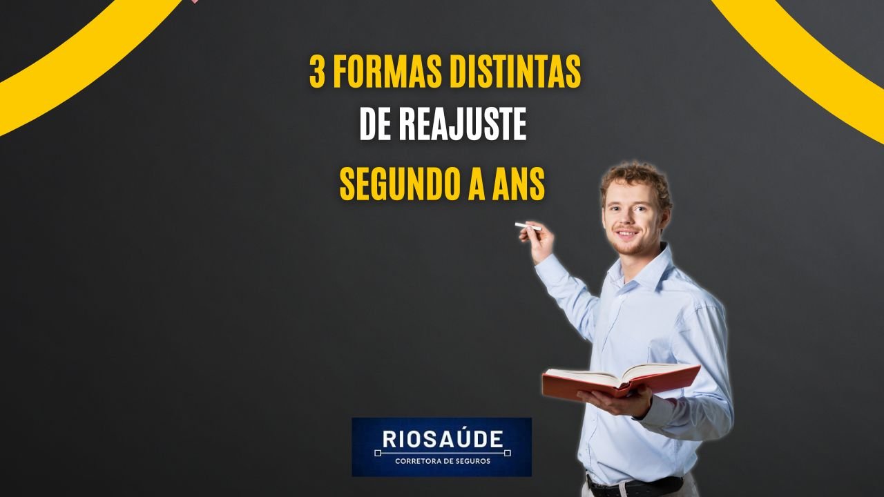 Quais são as três formas distintas de reajuste previstas pela ANS