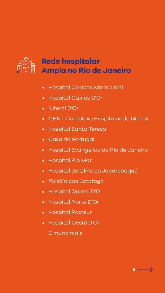 Rede Hospitalar Ampla no Rio de Janeiro