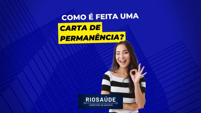 Como é feita uma carta de permanência?
