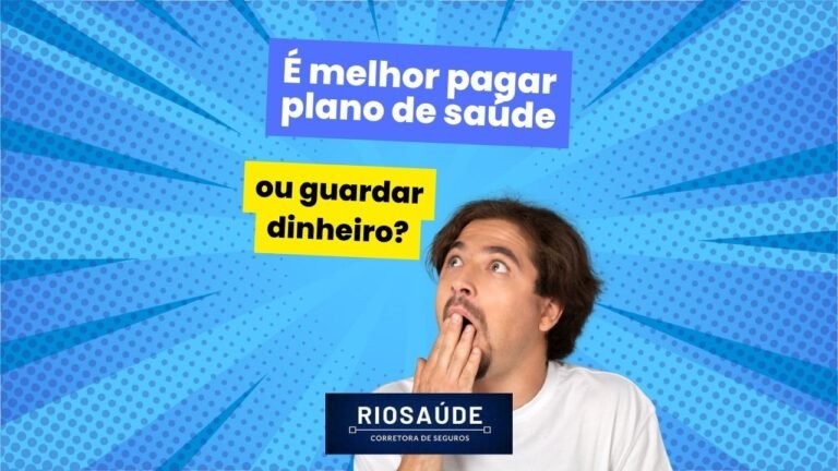É melhor pagar plano de saúde ou guardar dinheiro?