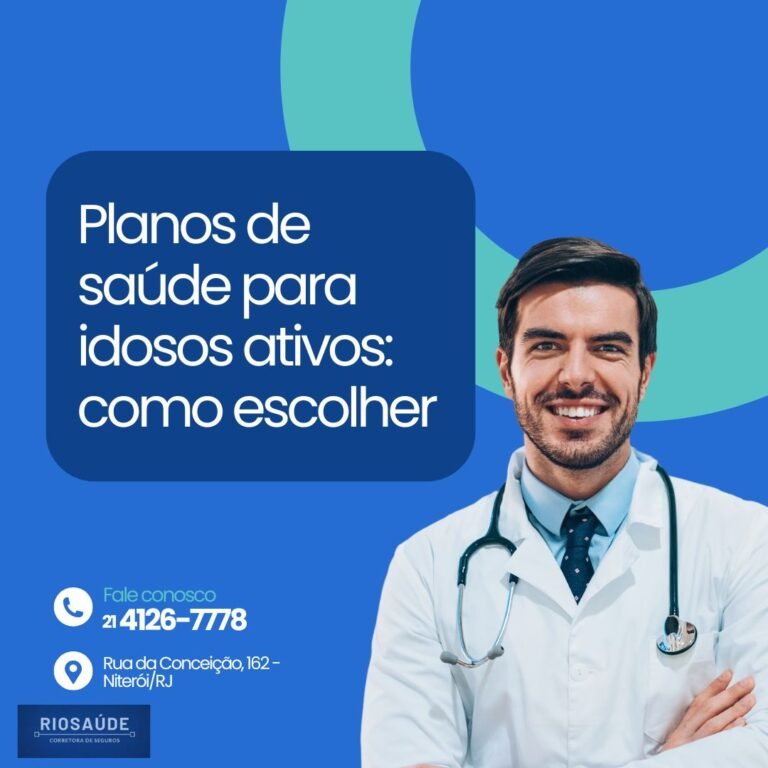 Planos de saúde para idosos ativos: como escolher