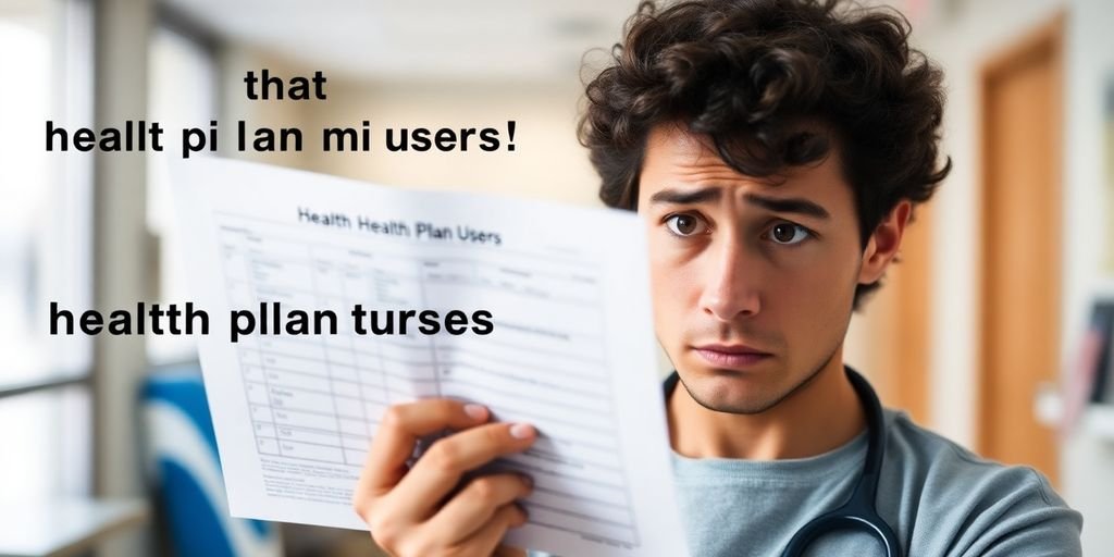 Usuário preocupado com plano de saúde, segurando relatório médico.