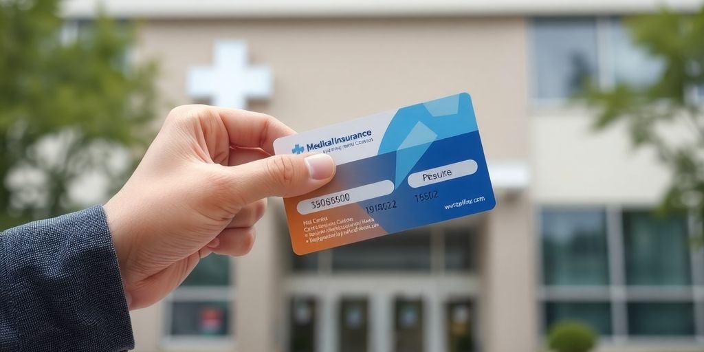 Pessoas recebendo documentos de saúde.