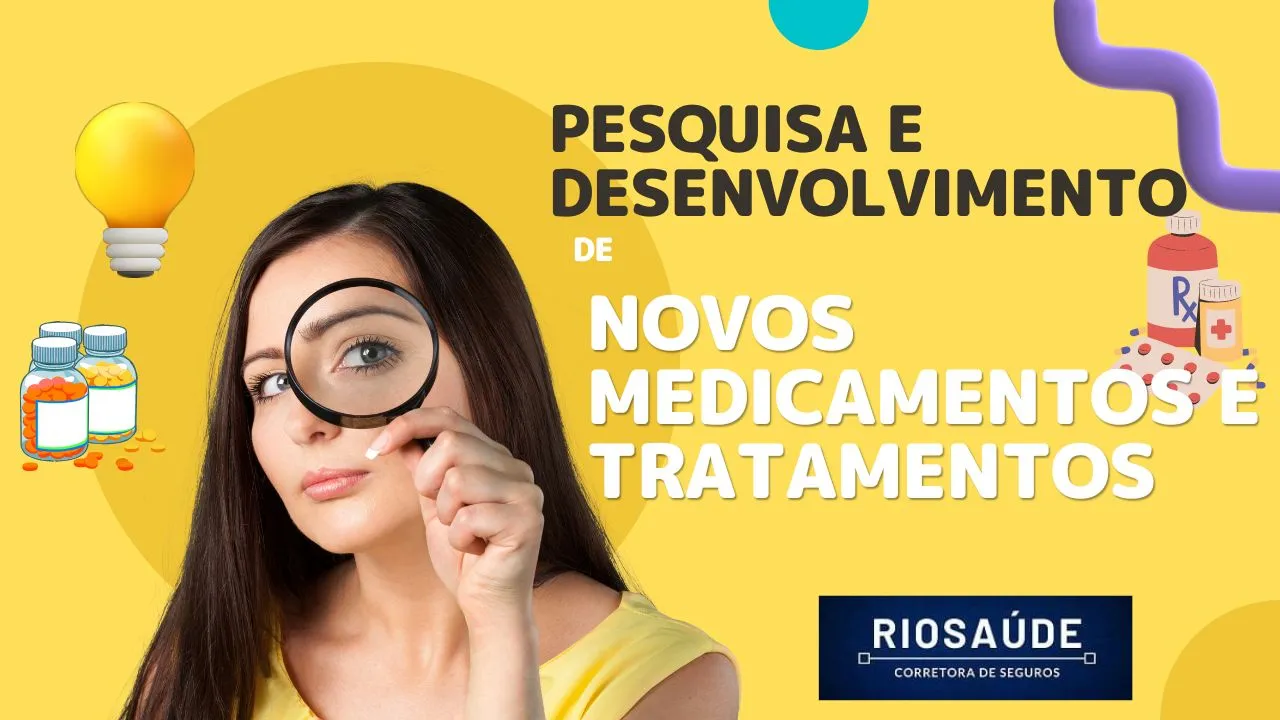 Pesquisa e desenvolvimento de novos medicamentos e tratamentos