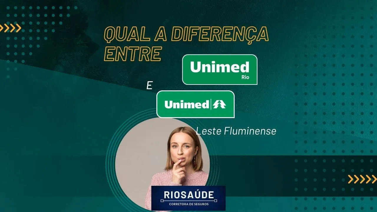 Qual a diferença entre Unimed-rio e Leste Fluminense