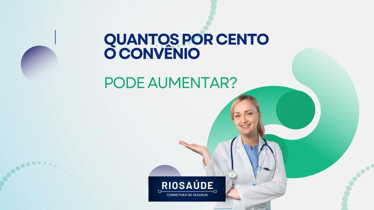 Quantos por cento o convênio pode aumentar