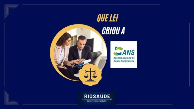 Que Lei criou a ANS?
