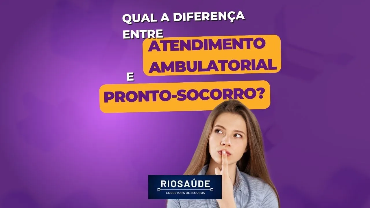 Qual a diferença entre atendimento ambulatorial e pronto-socorro